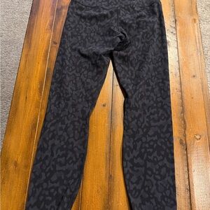 lululemon athletica Black Subtle Animal Print Leggings